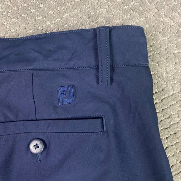 FootJoy Golf Shorts Men's 40 Navy Blue Performance Wear Stretch 10" Inseam - Picture 6 of 13